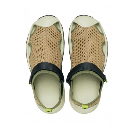 Crocs SwiftwaterPrm1MeshDeckSandalM Bej Crocs SwiftwaterPrm1MeshDeckSandalM Bej