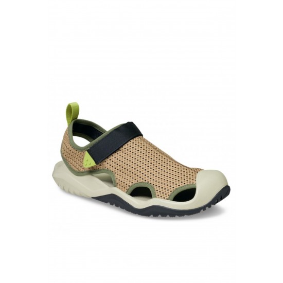 Crocs SwiftwaterPrm1MeshDeckSandalM Bej Crocs SwiftwaterPrm1MeshDeckSandalM Bej