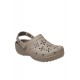 Crocs Classic Floral Cut Out Clog Kadın Terlik Kahverengi Crocs Classic Floral Cut Out Clog Kadın Terlik Kahverengi