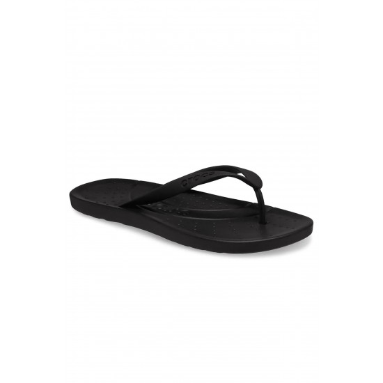 Crocs Flip Kadın Parmak Arası Terlik Siyah Crocs Flip Kadın Parmak Arası Terlik Siyah