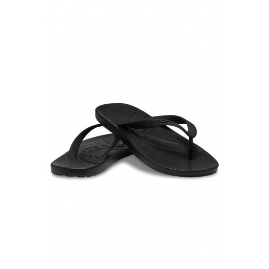 Crocs Flip Kadın Parmak Arası Terlik Siyah Crocs Flip Kadın Parmak Arası Terlik Siyah
