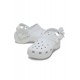 Crocs Classic Platform Clog Bouquet Clog Kadın Terlik Gri