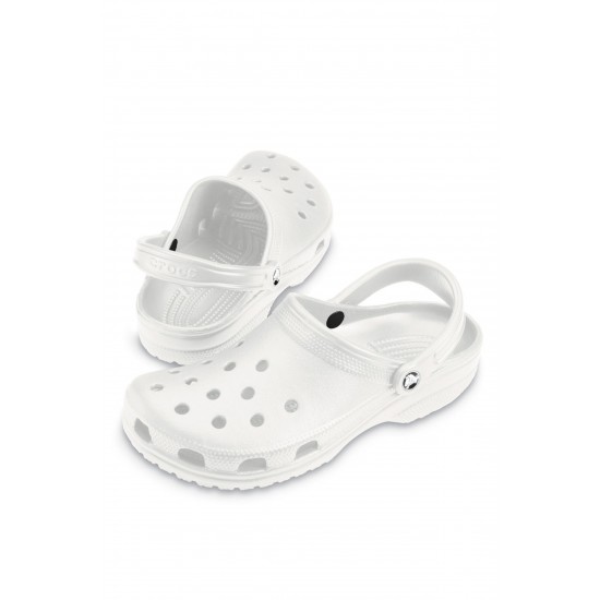 Crocs Classic Kadın Sabo Terlik White