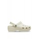Crocs Classic Platform Clog Kadın Sabo Terlik Bone Crocs Classic Platform Clog Kadın Sabo Terlik Bone