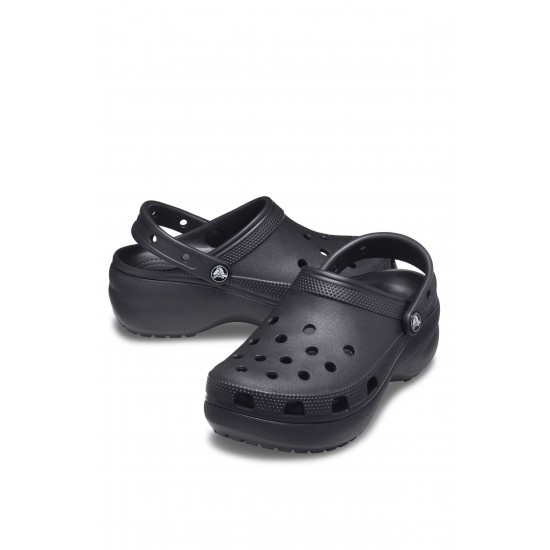 Crocs Classic Platform Clog Kadın Sabo Terlik Black Crocs Classic Platform Clog Kadın Sabo Terlik Black