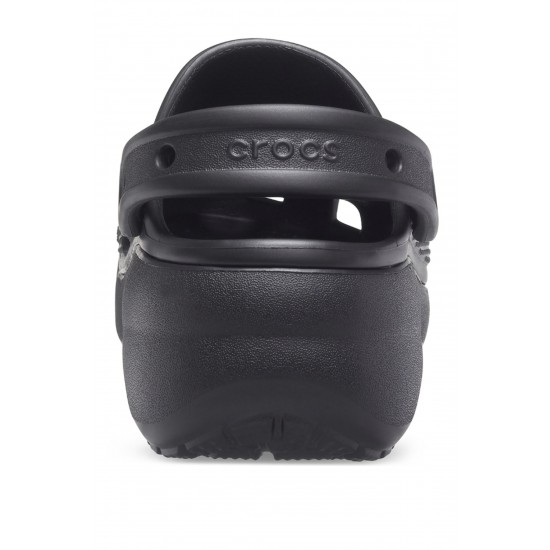 Crocs Classic Platform Clog Kadın Sabo Terlik Black Crocs Classic Platform Clog Kadın Sabo Terlik Black