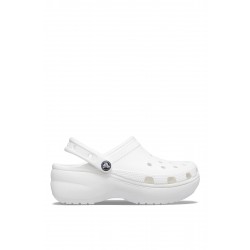 Crocs Classic Platform Clog Kadın Sabo Terlik White