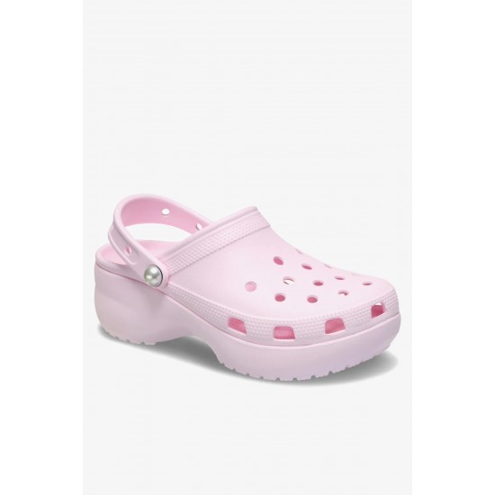 Crocs Classic Platform Pearl Kadın Sabo Terlik Ballerine Pink Crocs Classic Platform Pearl Kadın Sabo Terlik Ballerine Pink