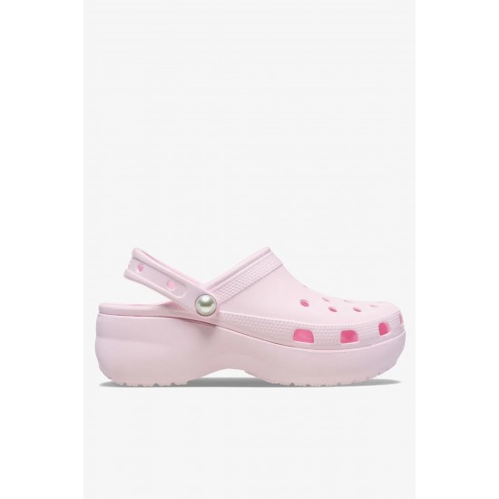 Crocs Classic Platform Pearl Kadın Sabo Terlik Ballerine Pink Crocs Classic Platform Pearl Kadın Sabo Terlik Ballerine Pink
