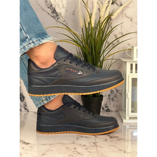 Dragon Erkek Mevsimlik Sneaker Ayakkabı Lacivert