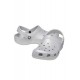 Crocs Classic Glitter Clog Kadın Terlik Gri