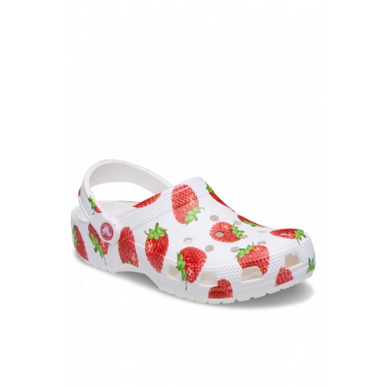 Crocs Classic Fresh Fruits Kadın Terlik Kırmızı