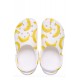 Crocs Classic Fresh Fruits Kadın Terlik Sarı