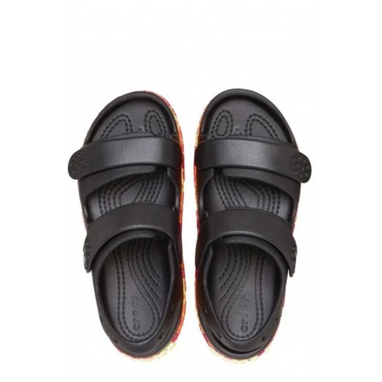 Crocs Crocband Cruiser Flames Çocuk Sandalet Siyah