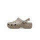Crocs Classic Platform Clog Kadın Sabo Terlik Taupe