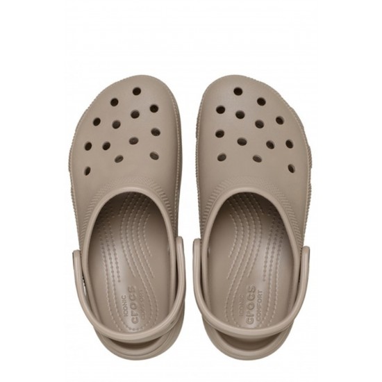 Crocs Classic Platform Clog Kadın Sabo Terlik Taupe