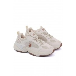 U.S. Polo Assn Klemma Kadın Spor Ayakkabı Bej