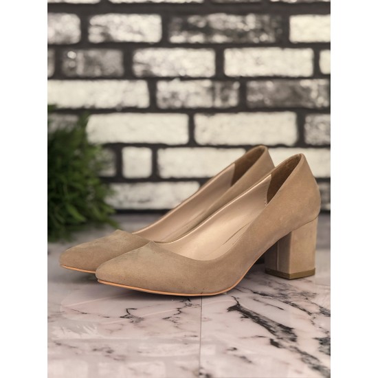 Ghattix B02 Stiletto Topuklu Zarif Şık Kadın Ayakkabı Bej Ghattix B02 Stiletto Topuklu Zarif Şık Kadın Ayakkabı Bej