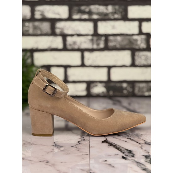 Ghattix B05 Stiletto Topuklu Zarif Şık Kadın Ayakkabı Bej Ghattix B05 Stiletto Topuklu Zarif Şık Kadın Ayakkabı Bej