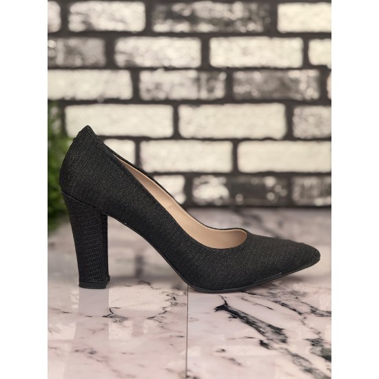 Ghattix B06 Stiletto Topuklu Zarif Şık Kadın Ayakkabı Siyah Ghattix B06 Stiletto Topuklu Zarif Şık Kadın Ayakkabı Siyah