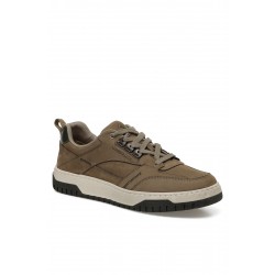 Lumberjack Fulda Erkek Hakiki Deri Sneaker Ayakkabı Kum