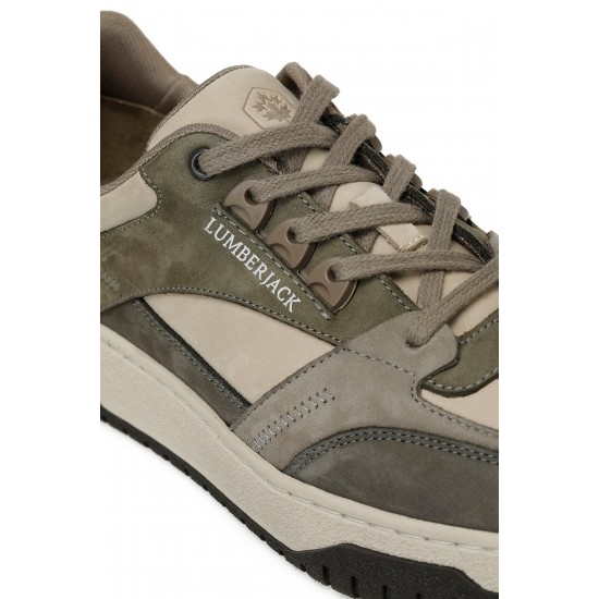 Lumberjack Fulda Erkek Hakiki Deri Sneaker Ayakkabı Haki Lumberjack Fulda Erkek Hakiki Deri Sneaker Ayakkabı Haki