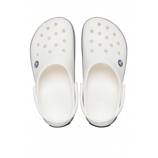 Crocs Crocband Erkek Günlük Sabo Rahat Terlik Beyaz Mavi