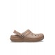 Crocs Classic Lined Clog Erkek Sabo Terlik Latte