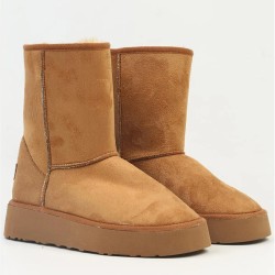 Pierre Cardin 52710 Yüksek Tabanlı Kadın Nubuk Bot