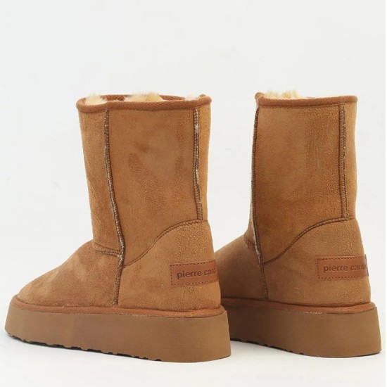 Pierre Cardin 52710 Yüksek Tabanlı Kadın Nubuk Bot