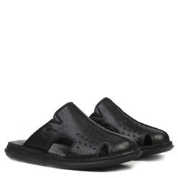 Pierre Cardin 5110 Günlük Erkek Hakiki Deri Terlik Hac Umre