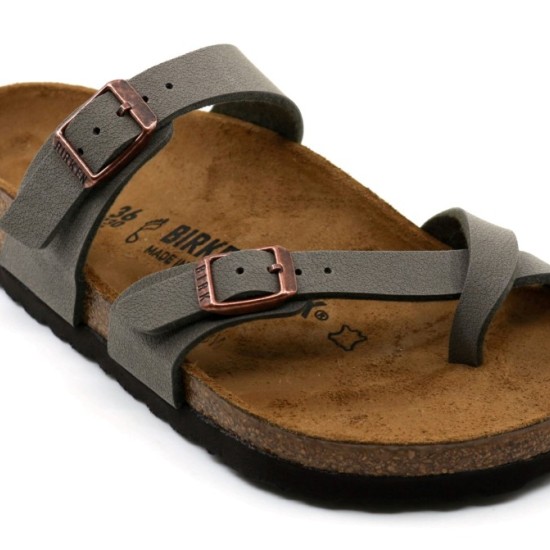 Birkenstock Mayari Hakiki Deri Parmak Arası Kadın Terlik