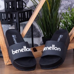 Benetton 1212 Günlük Yüksek Taban Kadın Terlik