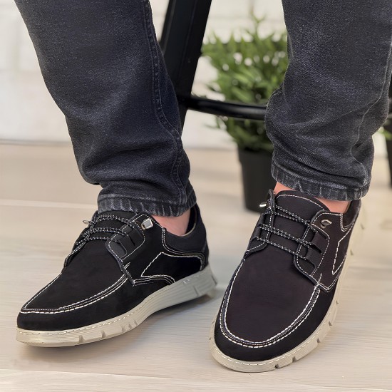 Ayakkabix Tems Hakiki Deri Yazlık Erkek Ayakkabı