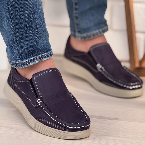 Ayakkabix Tems Hakiki Deri Yazlık Erkek Ayakkabı