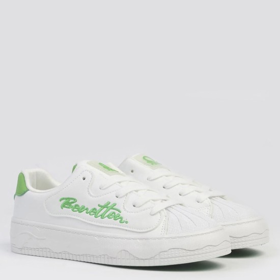 Benetton 10102  Yüksek Taban Günlük Kadın Sneaker Ayakkabı