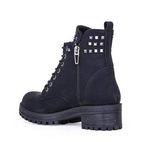 Ghattix Pule Kışlık Kaymaz Taban Kadın Düz Bot Az Topuklu