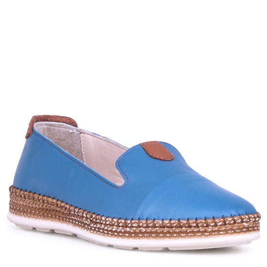 Ghattix Feraz Hakiki Deri Babet Kadın Ayakkabı