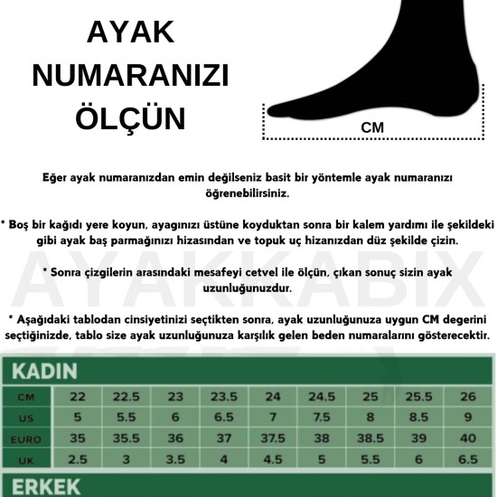 Ayakkabix Erkek Günlük Trekking Ayakkabı