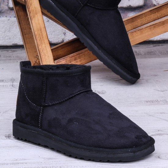 Pierre Cardin Ug Kısa Süet Kadife Kadın Bot Kışlık