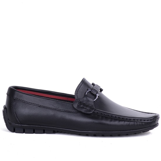 Ghattix Loafer Erkek Babet Hakiki Deri Ayakkabı -4630