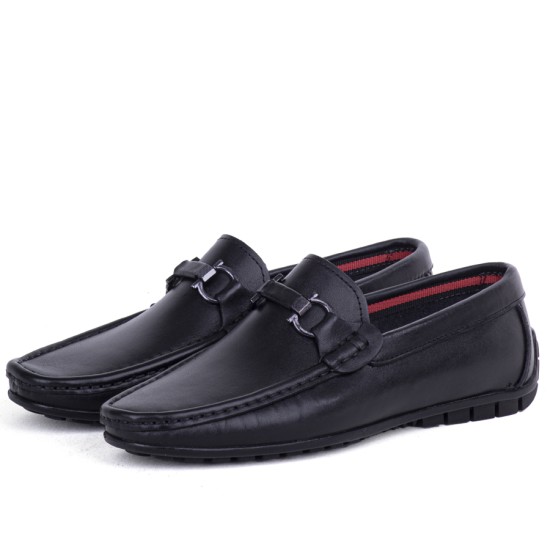 Ghattix Loafer Erkek Babet Hakiki Deri Ayakkabı -4630