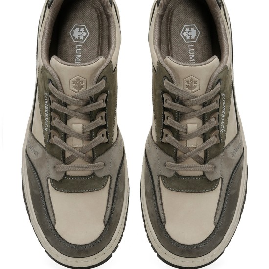 Lumberjack Fulda Erkek Hakiki Deri Sneaker Ayakkabı
