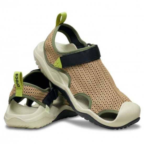 Crocs Erkek SwiftwaterPrm1MeshDeck Sandalet