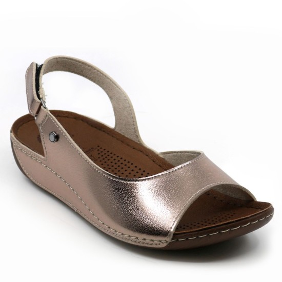 Ghattix Kadın Suni Deri Sandalet 29170