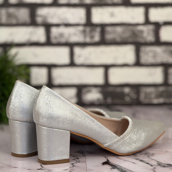 Ghattix B18 Stiletto Topuklu Zarif Şık Kadın Ayakkabı