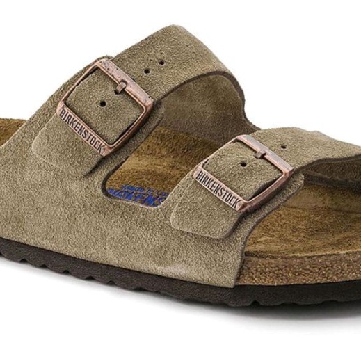 Birkenstock Arızona Bs Tabanı ve Kemeri Hakiki Deri Terlik