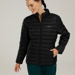 Lumberjack North Hafif Fermuarlı Şişme Kışlık Kadın Mont