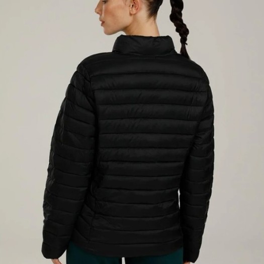 Lumberjack North Hafif Fermuarlı Şişme Kışlık Kadın Mont