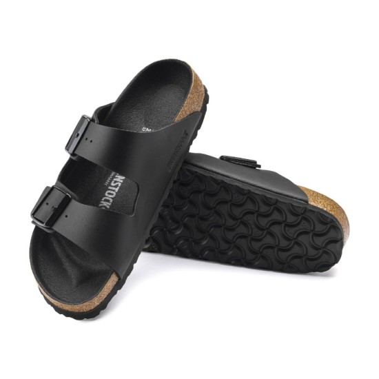 Birkenstock Arizona Bs Hakiki Deri İki Tokalı Terlik
